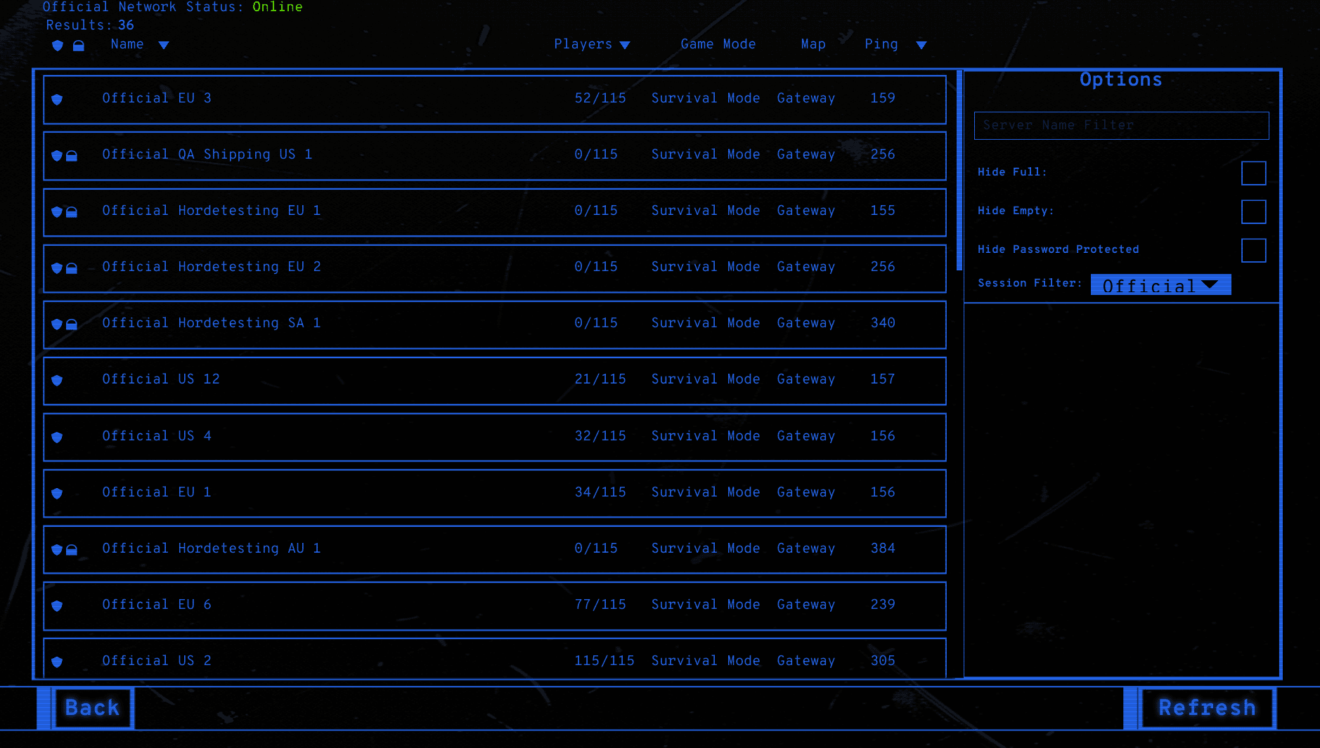 The Isle Evrima server browser