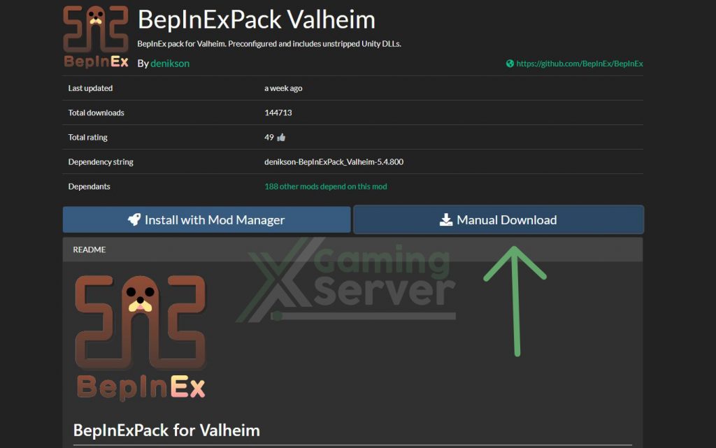 Install Mods Valheim Server