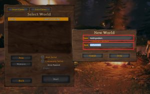 Valheim world seed