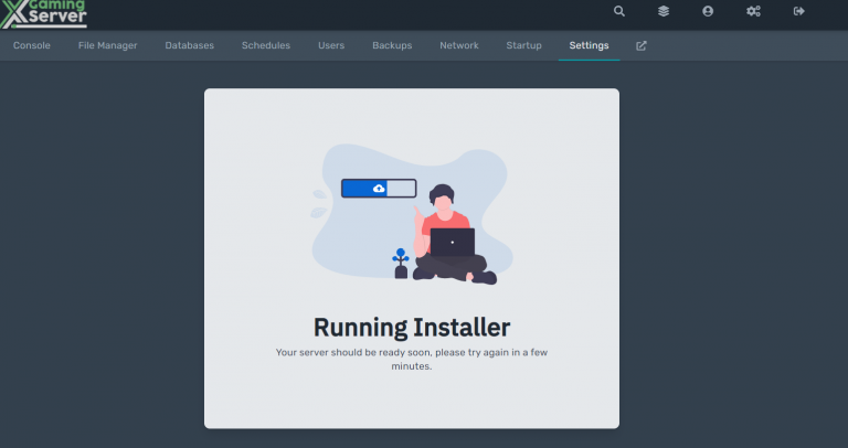 reinstall game server