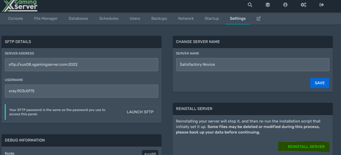 Satisfactory Server Configuration Guide - Xgamingserver