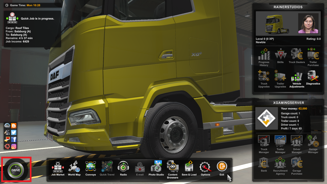 How to Change the Time of your Euro Truck Simulator 2 Server (ETS2