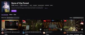 sons of the forest twitch