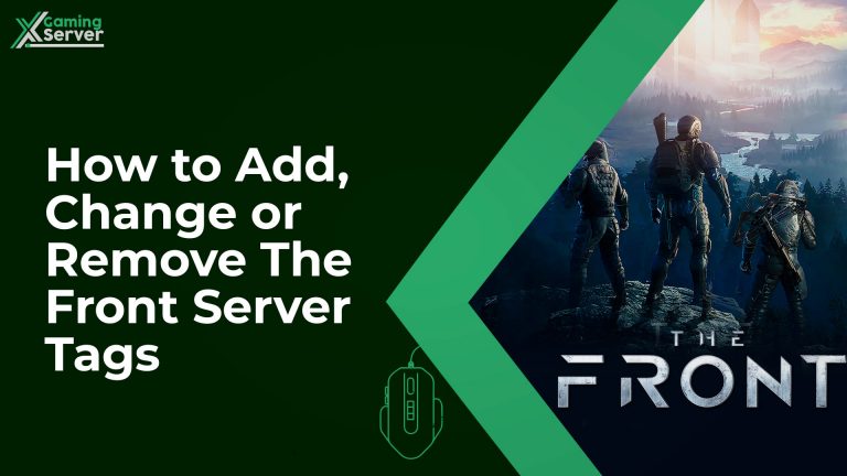 How to Add, Change or Remove The Front Server Tags
