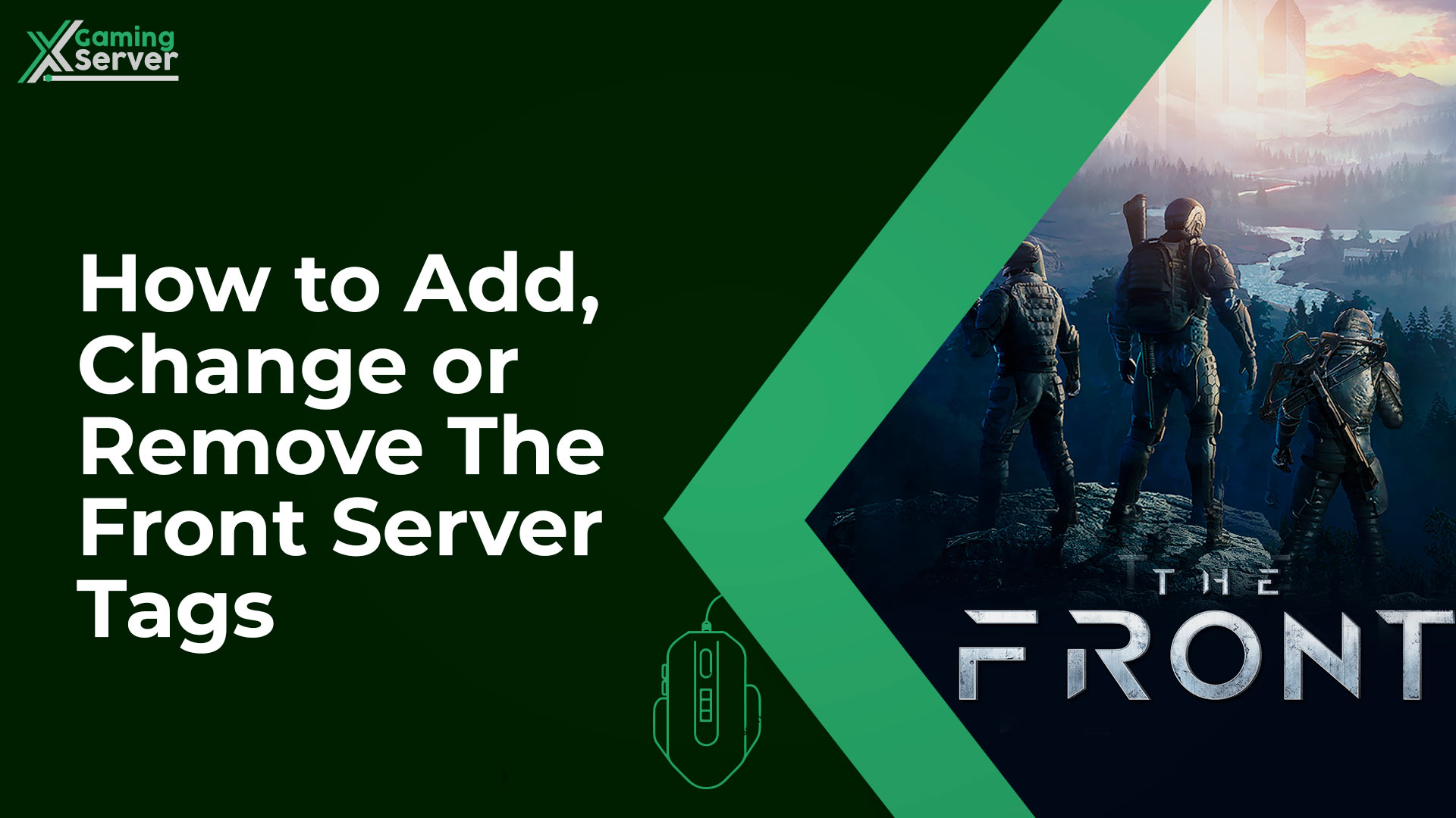 How to Add, Change or Remove The Front Server Tags - Xgamingserver