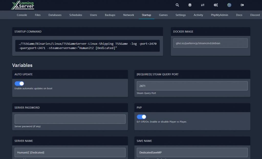 Configuring Your HumanitZ Server Settings - Xgamingserver