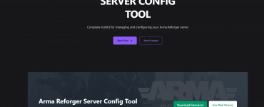 arma reforge server config tool