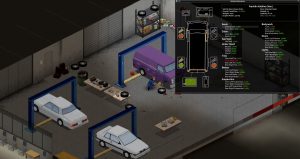 Project Zomboid gameplay