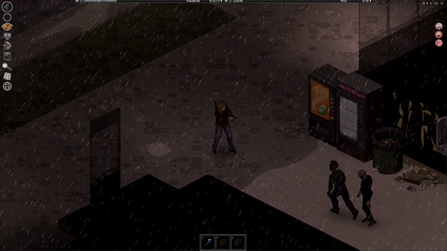Project Zomboid gameplay